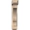 Ekena Millwork Balboa Craftsman Smooth Bracket w/ Offset Brace, Douglas Fir, 5 1/2"W x 24"D x 28"H BKT0604X24X28BOA04SDF - alternate 3